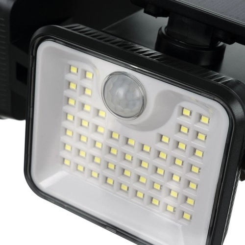 Lampe de jardin solaire 180 LED avec détecteur de mouvement et crépusculaire