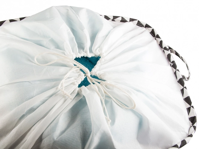 Panier à linge et jouets pliable et refermable