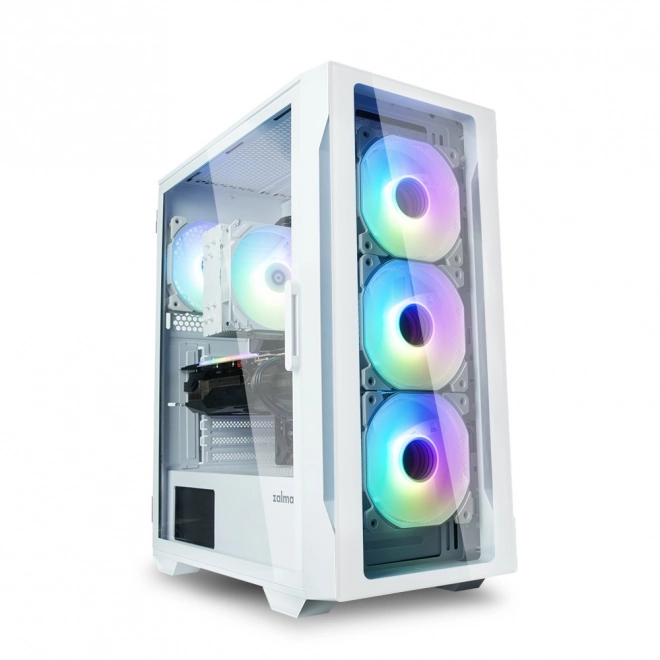 Boîtier blanc Zalman I3 Neo TG Mid Tower RGB