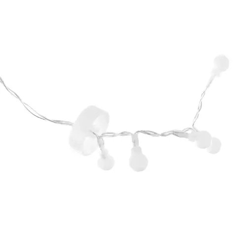 Rideau lumineux 108LED USB - blanc froid KŚ19770