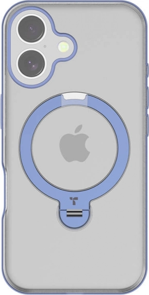 Torras Ostand Spin Étui pour iPhone 16 Bleu