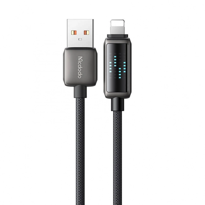 Câble USB-A vers Lightning Mcdodo avec affichage LED 1,2 m