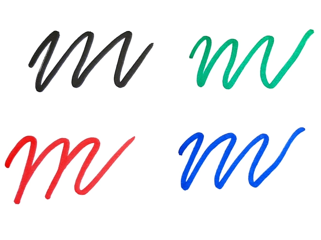Choix de quatre couleurs