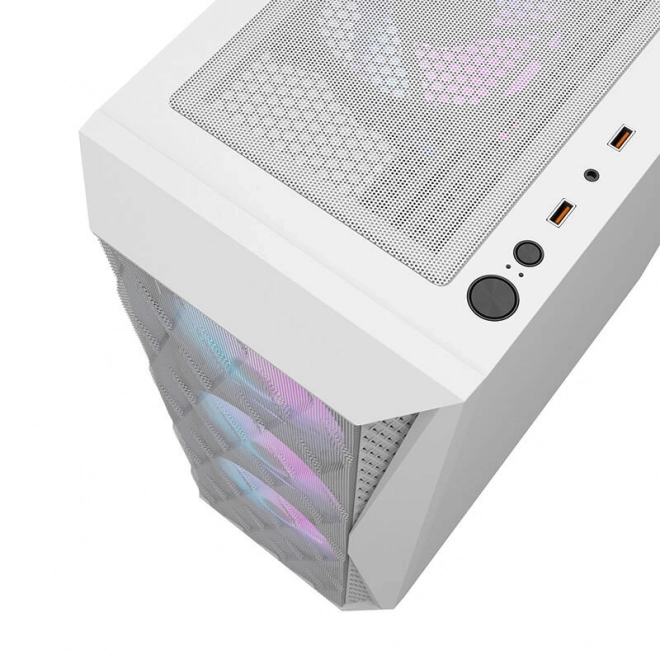 Boîtier d'ordinateur Darkflash DK352 Mesh blanc