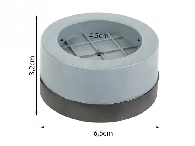 Tampons antivibrations pour appareils 4 pcs