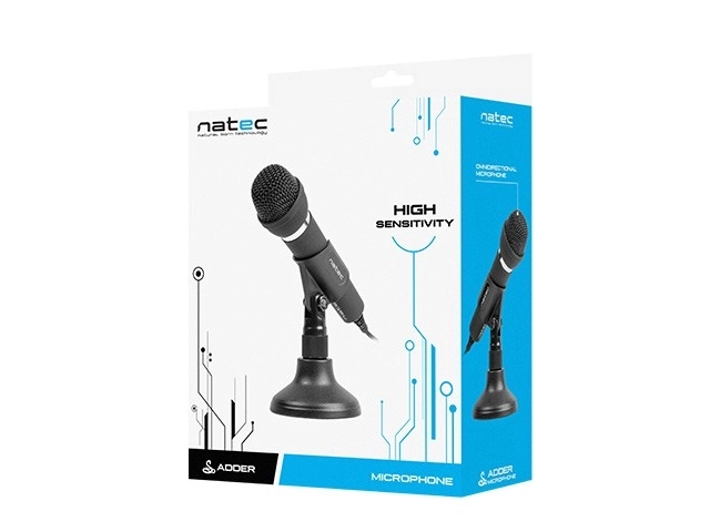 Microphone Adder noir