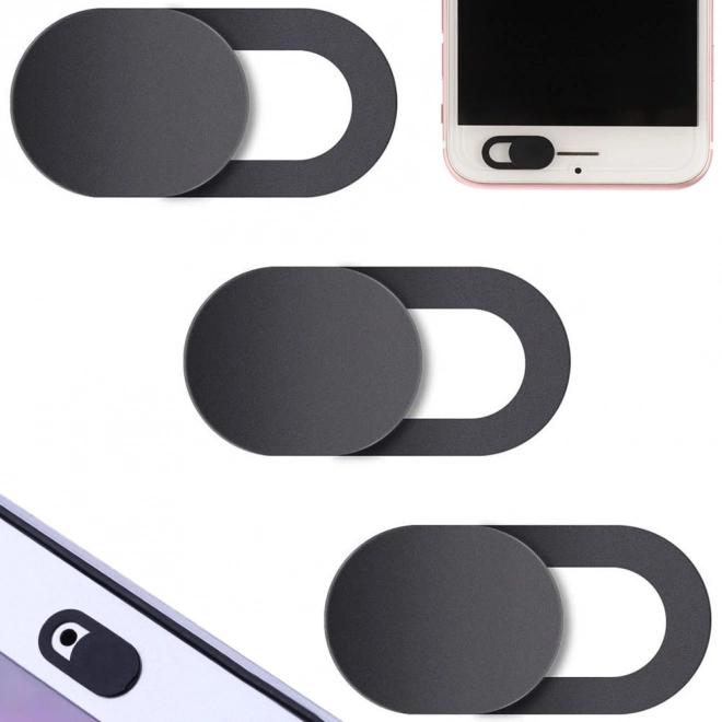 Couvre-caméra de sécurité pour ordinateur portable - 3 pièces