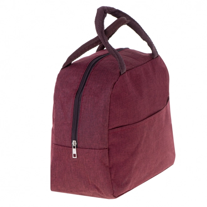Sac thermique isolé pour le déjeuner rouge