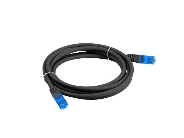 Patchcord cat.6a S/FTP noir 5m