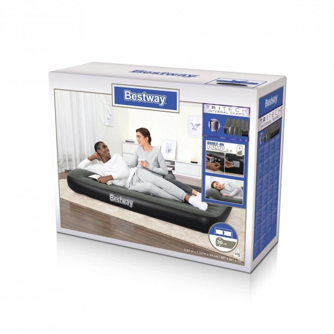 Matelas gonflable avec pompe 203 x 152 x 30 cm Bestway 67930