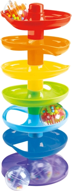 Spirale arc-en-ciel colorée pour enfants