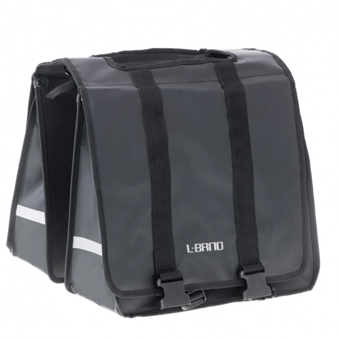 Sacoche double face pour porte-bagages de vélo