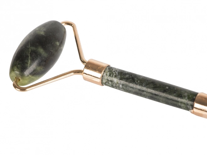 Rouleau de massage en jade pour le visage et le cou