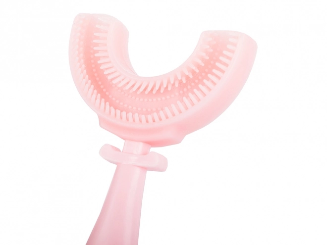 Brosse à dents en silicone pour enfants en forme de U