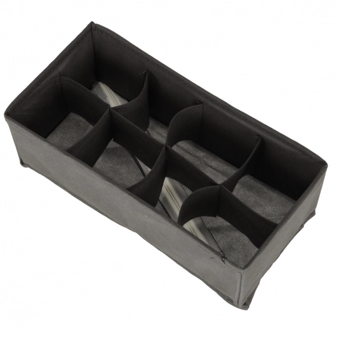 Organisateur gris pour tiroir de sous-vêtements et chaussettes - 4 pièces