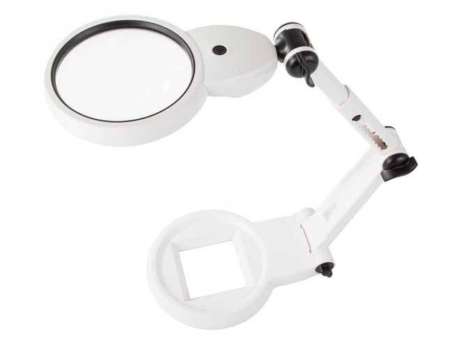 Loupe de table pour bijoutiers avec éclairage LED et alimentation USB