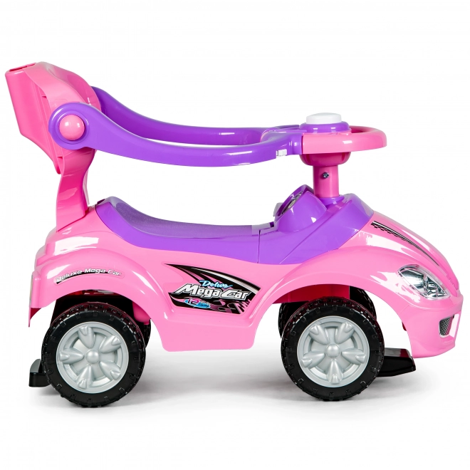 Trotteur enfants 3 en 1 avec klaxon - rose
