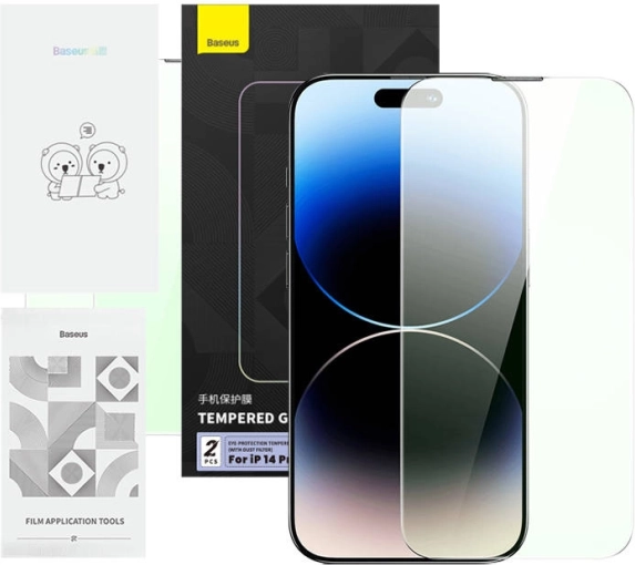 Verre de protection Baseus Crystal Series pour iPhone 14 Pro