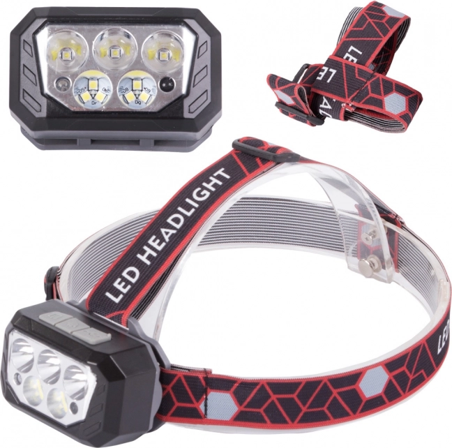 Lampe frontale LED XHP30 et SMD rechargeable avec batterie