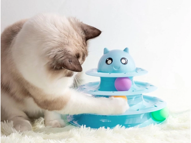Tour interactive pour chats