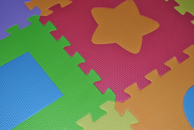 Puzzle en mousse 9 pcs formes