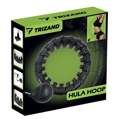 Hula hoop avec bosses de massage et poids Trizand