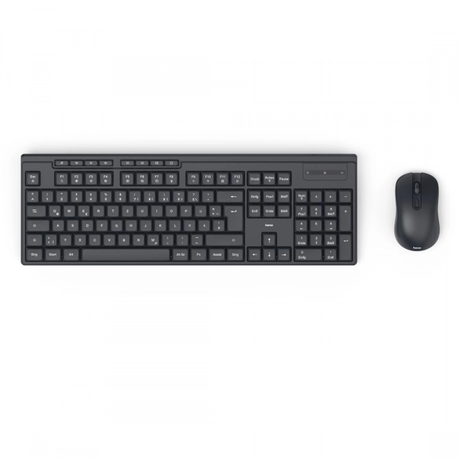 Clavier et souris sans fil Hama WKM-200 noir