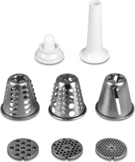 Râpage universel, y compris une râpe à pommes de terre