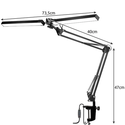 Lampe de bureau de dessin Izoxis 24223