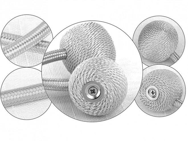 Clips magnétiques décoratifs pour rideaux