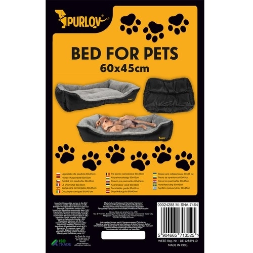 Panier pour chiens/chats 60x45cm Purlov 24288
