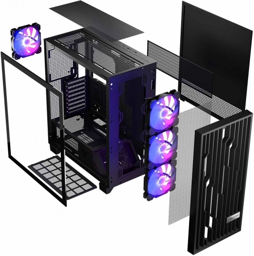 Espace pour E‑ATX et watercooling jusqu’à 420 mm