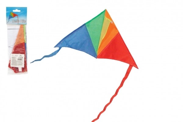 Cerf-volant delta en nylon volant coloré