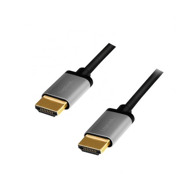 Câble HDMI 4K/60Hz Aluminium 1m noir