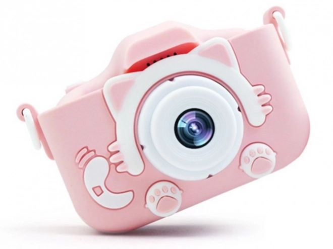 Appareil photo numérique pour enfants en forme de chat