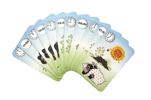 Petr noir Krtek 4- jeu de société - cartes dans une boîte en papier 6x9cm