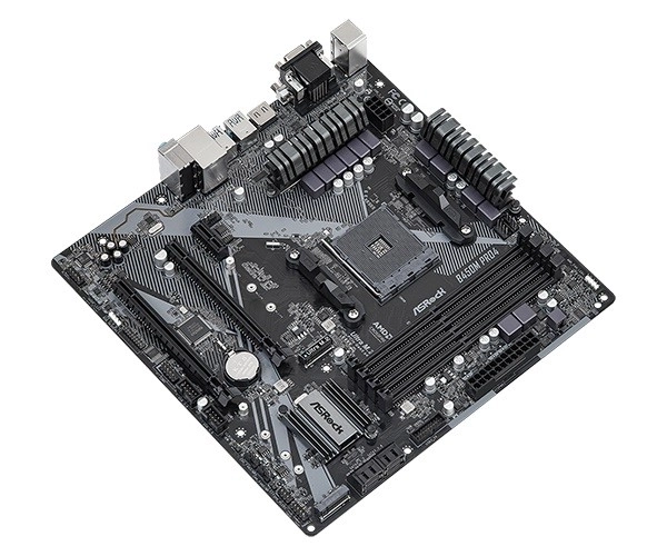ASRock B450M Pro4 R2.0 AM4 uATX carte mère