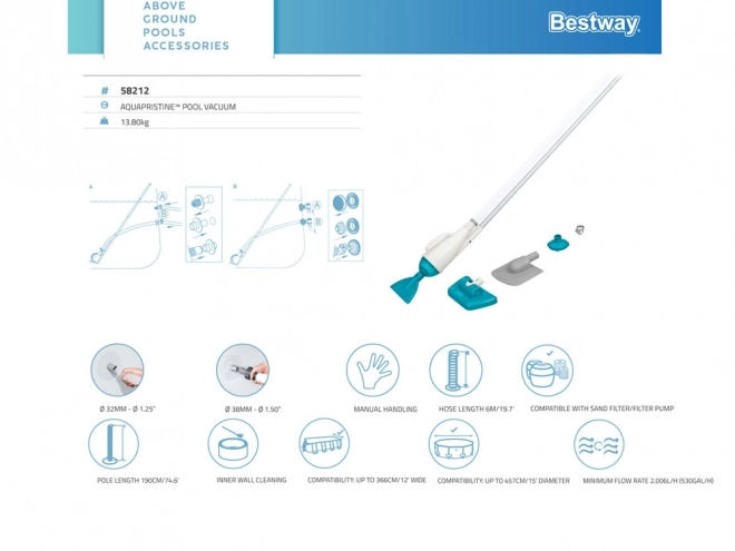 Aspirateur de fond de piscine Bestway