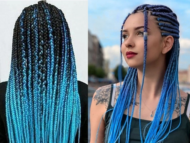 Coiffure créative avec de nombreuses possibilités