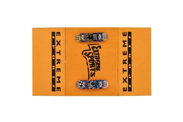 Skateboards à visser à doigts avec rampe
