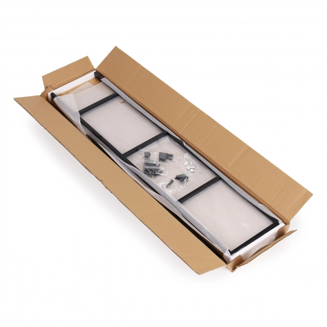 Étagère large en bois moderne avec 4 tablettes