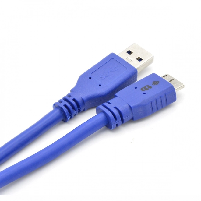 Câble USB 3.0 Micro-B 1 m bleu