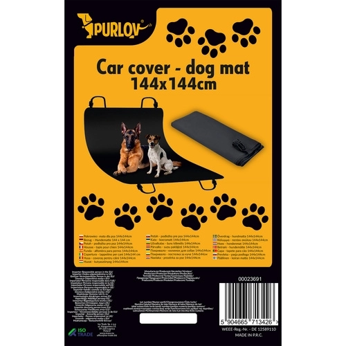 Tapis pour chien 144x144cm Purlov 23691