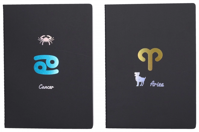 Carnet ligné Zodiac 18,5x25,5 cm