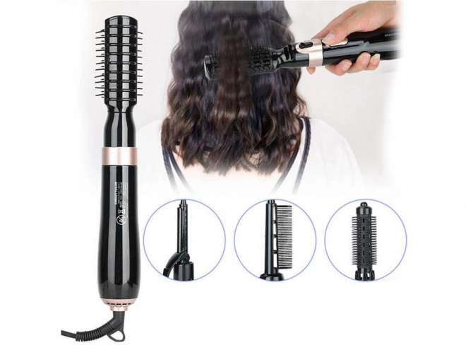 Sèche-cheveux brosse boucleur ensemble 4 en 1