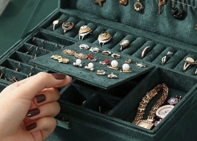 Boîte à Bijoux/Valise Soulima