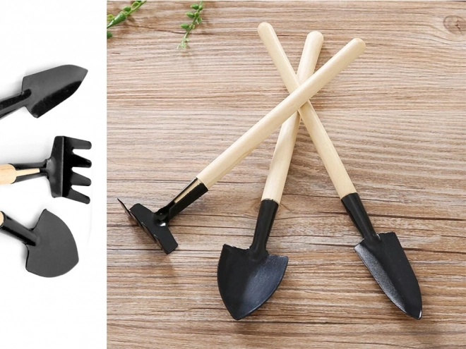 Ensemble d'outils de jardinage pour le rempotage des pots de fleurs