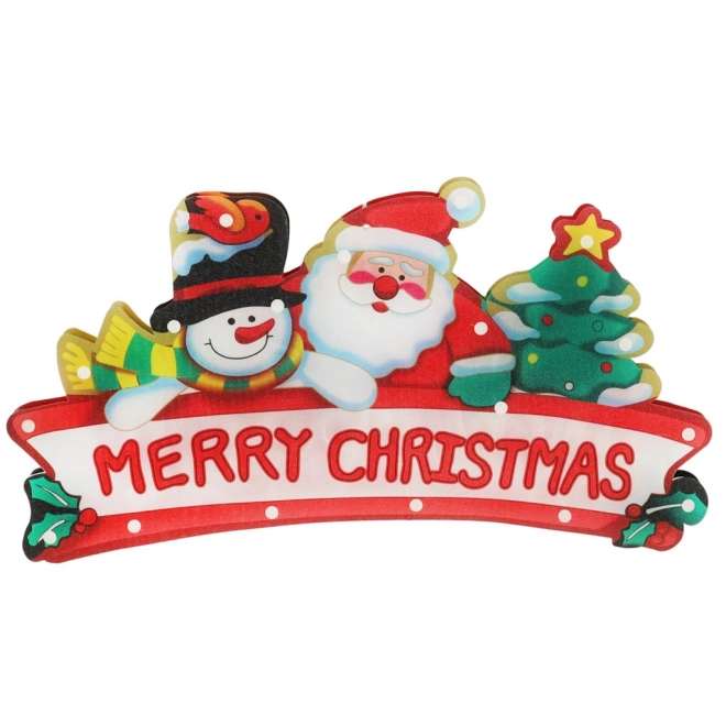 Décoration LED de Noël Merry Christmas 45 cm