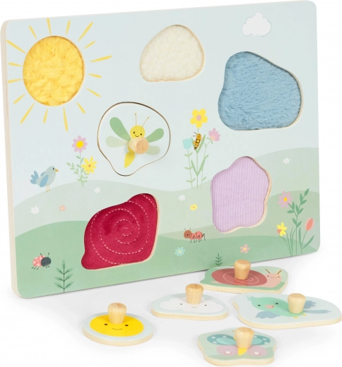 Textures tactiles pour le développement sensoriel