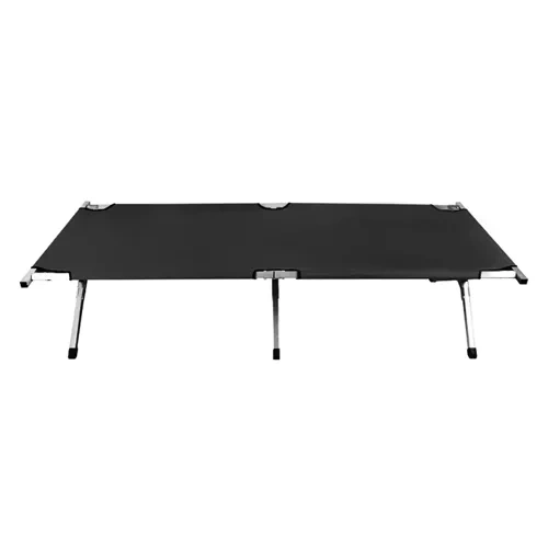 Lit de voyage pliant / lit de camping noir Trizand